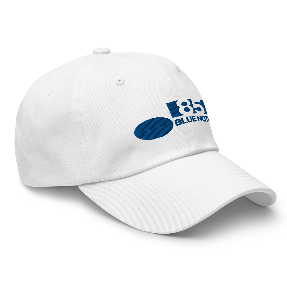 Blue Note 85th Anniversary Logo Twill Hat White side