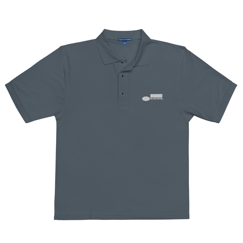 Blue Note Logo Polo T-Shirt Steel Grey