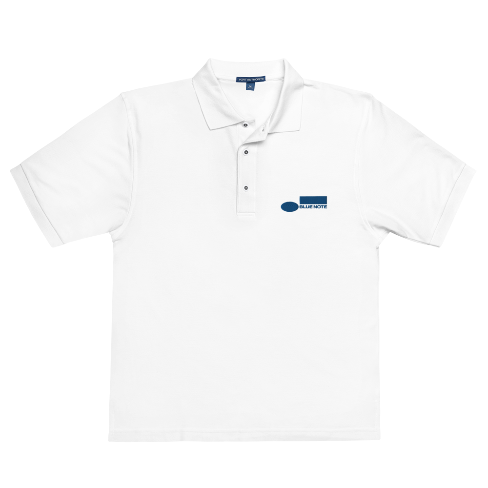 Blue Note Logo Polo T-Shirt White