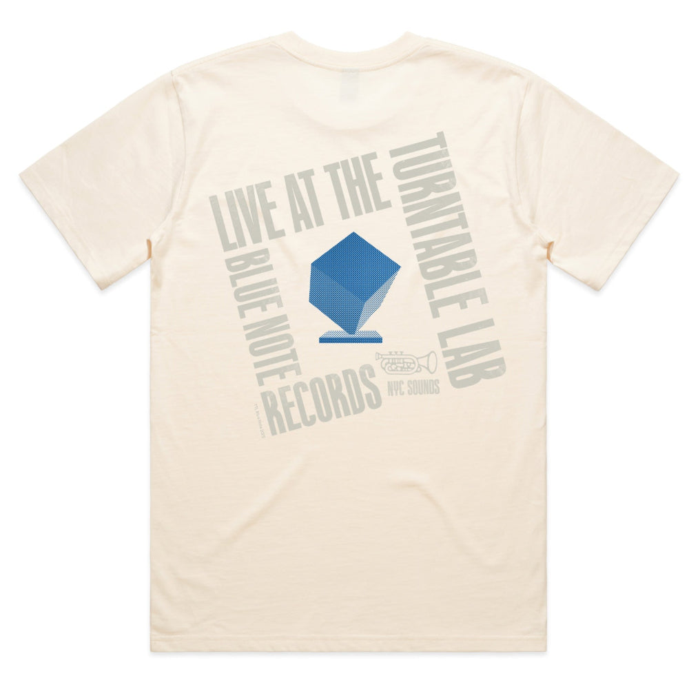 Turntable Lab x Blue Note: Live At The Lab Shirt Ivory Back