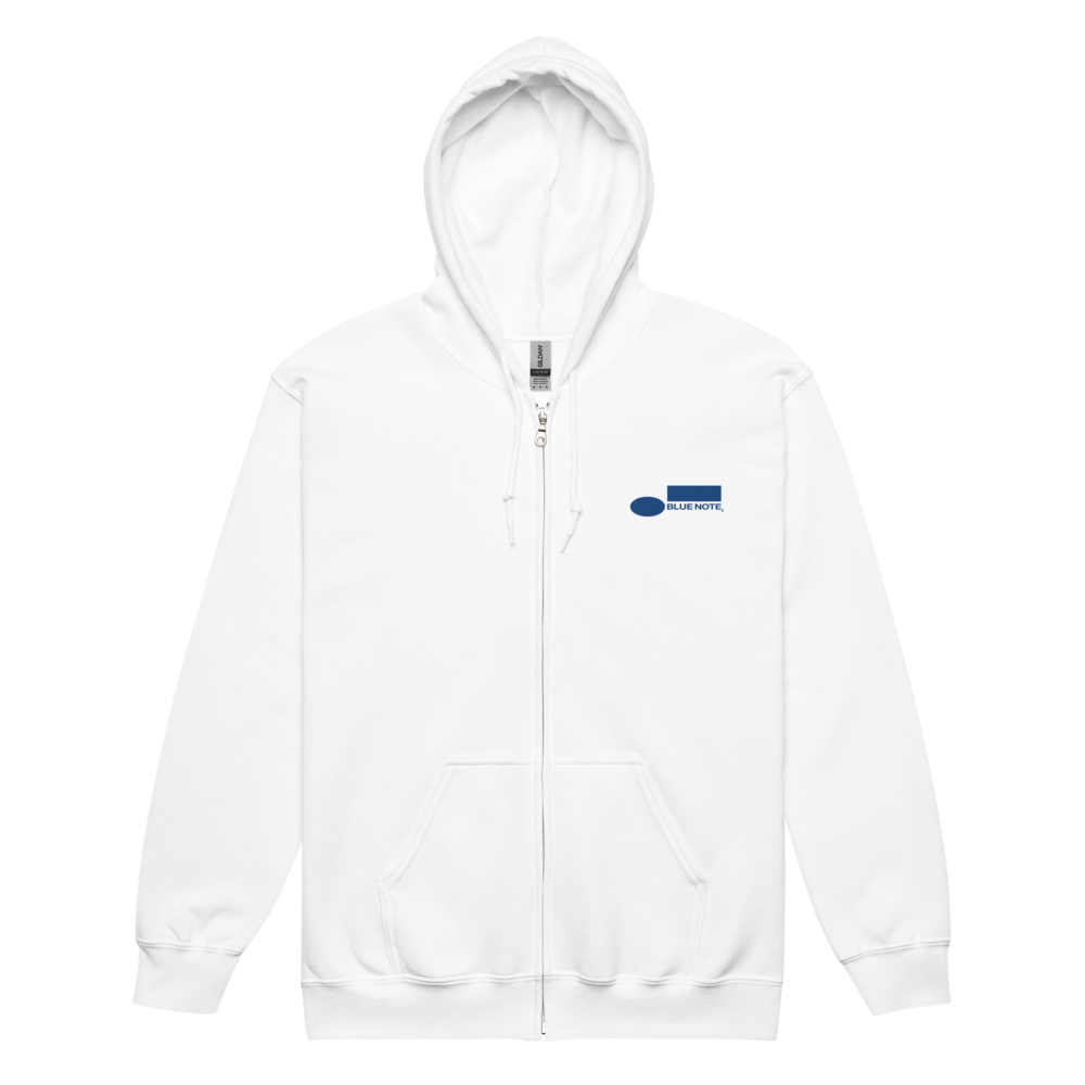 Blue Note Cloth Blue Note Classic Logo Zip-Up Hoodie - Blue Note Records