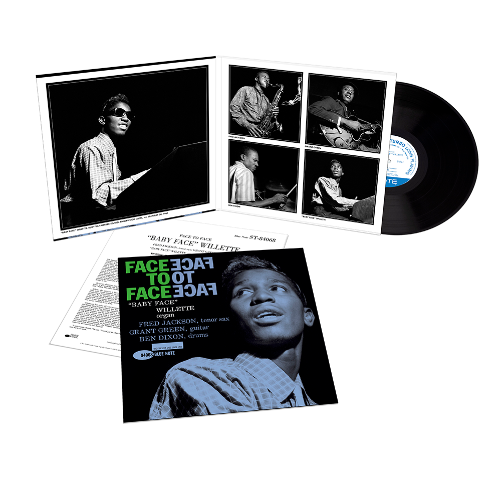 BABY FACE WILLETTE - Baby Face Willette - Face to Face LP (Tone BABY FACE WILLETTE - Baby Face Willette - Face to Face LP (Tone