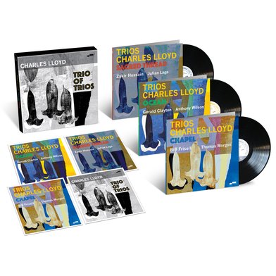 Charles Lloyd - Trio of Trios Signed Box Set Expanded Packshot