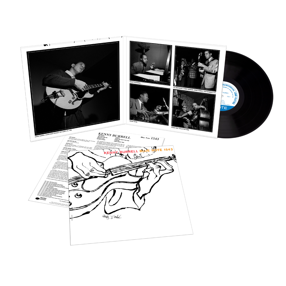 Kenny Burrell Note Poet Blue KENNY BURRELL LP Vinyl Records Series