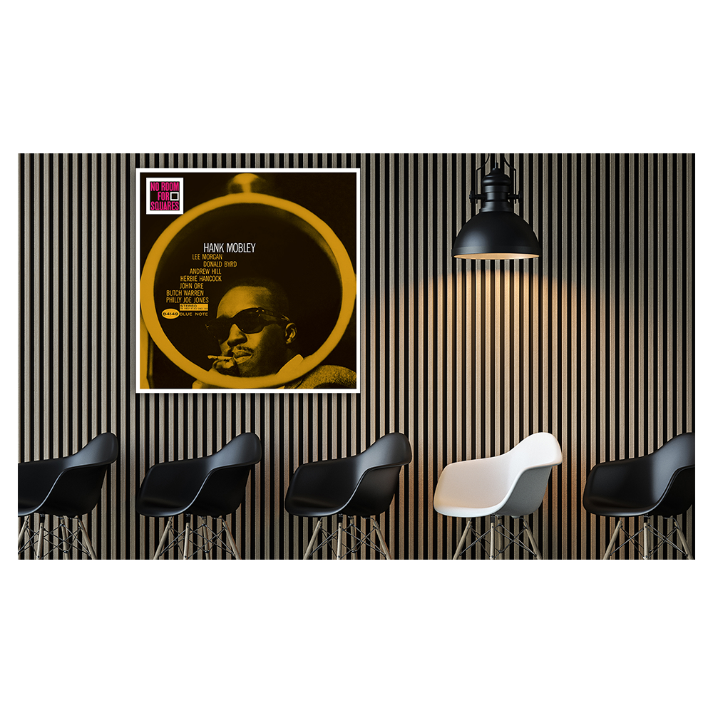 Hank Mobley - No Room For Squares Framed Canvas Wall Art