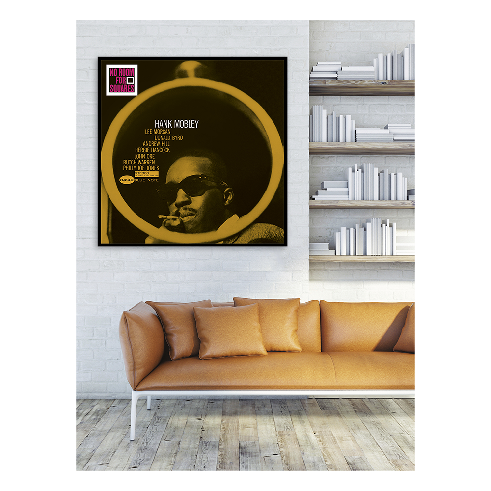 Hank Mobley - No Room For Squares Framed Canvas Wall Art