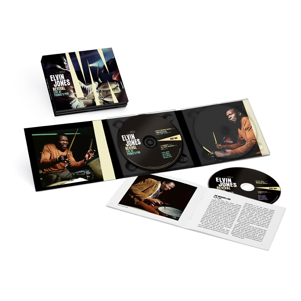 Elvin Jones - Revival: Live at Pookie’s Pub 2CD